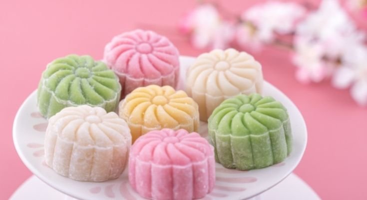 Snow Skin Mooncake Cake