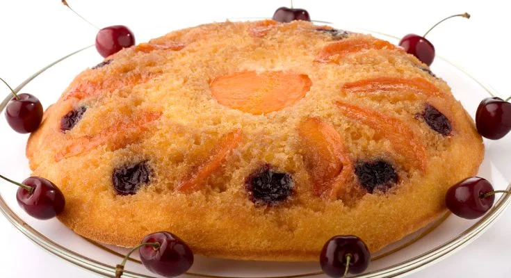 upside-down cake