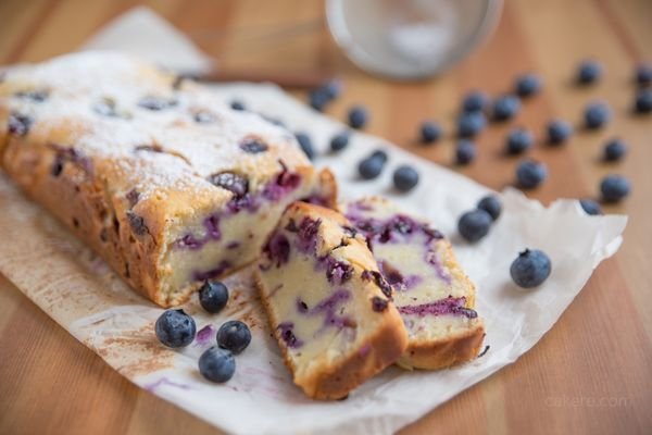 blueberry cake