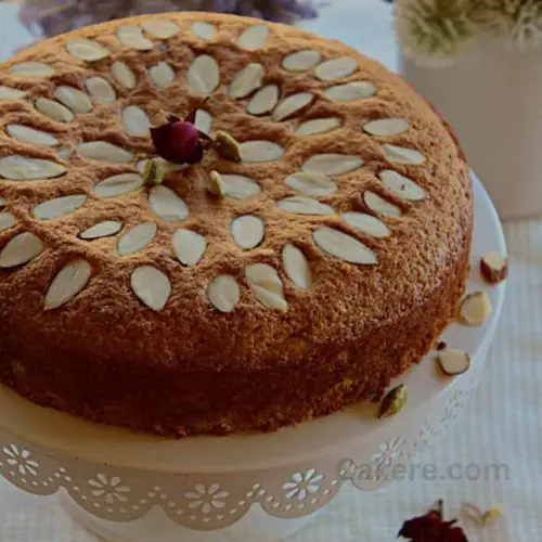 Almond Cardamom Cake