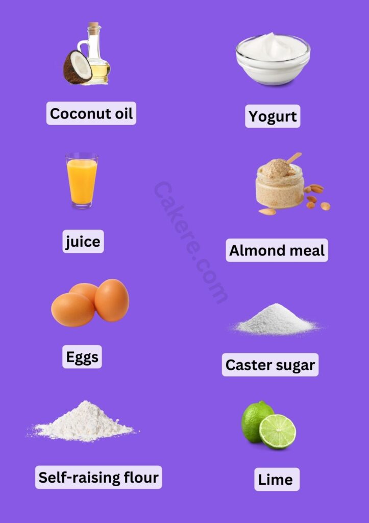 Almond Coconut Lime Passion Fruit Cake Recipe CakeRe