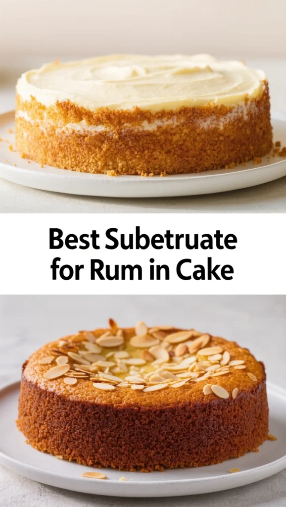 Substitute for Rum in Cake