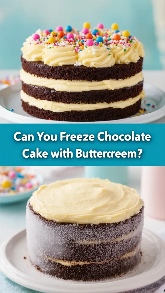 Can You Freeze Chocolate Cake with Buttercream?