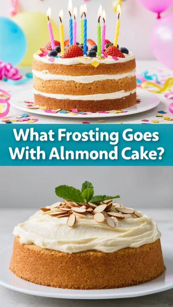 What Frosting Goes With Almond Cake?