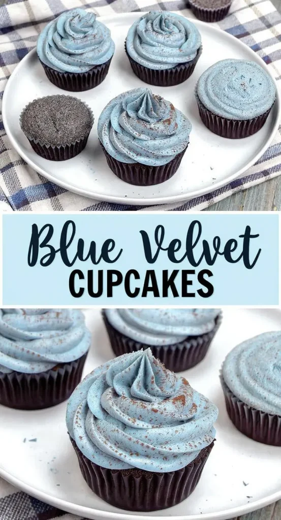 Blue Velvet Cupcakes Recipe