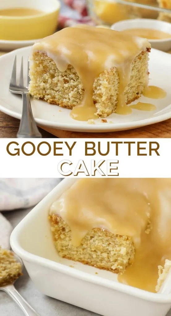Gooey Butter Cake Recipe