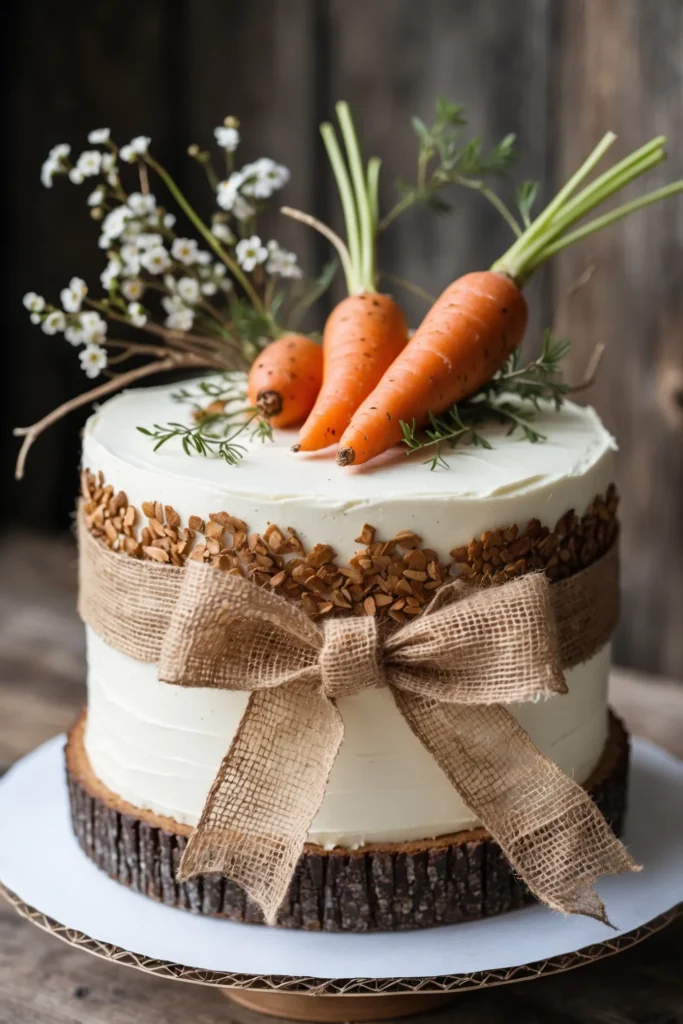 Carrot Cake Decoration Ideas1