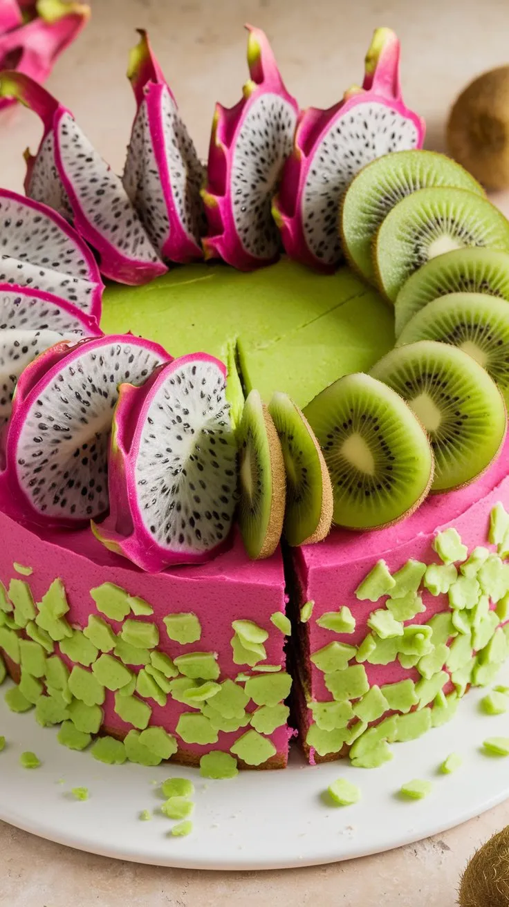 Dragon Fruit Cake Ideas2