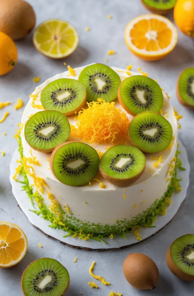 Kiwi Cake Decoration Ideas1