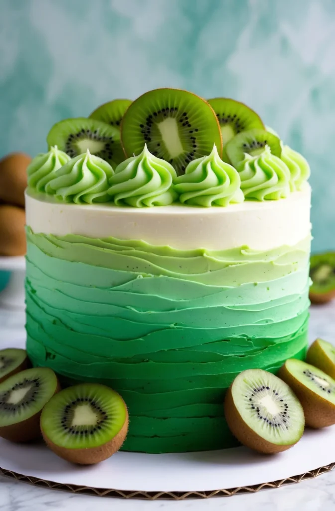 Kiwi Cake Decoration Ideas1