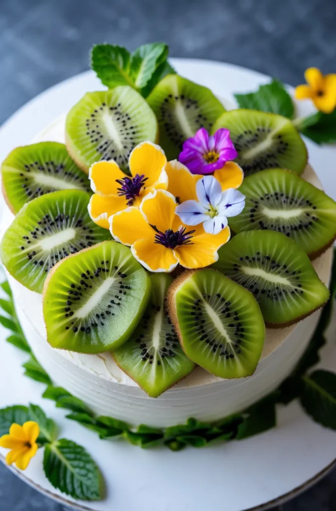 Kiwi Cake Decoration Ideas1