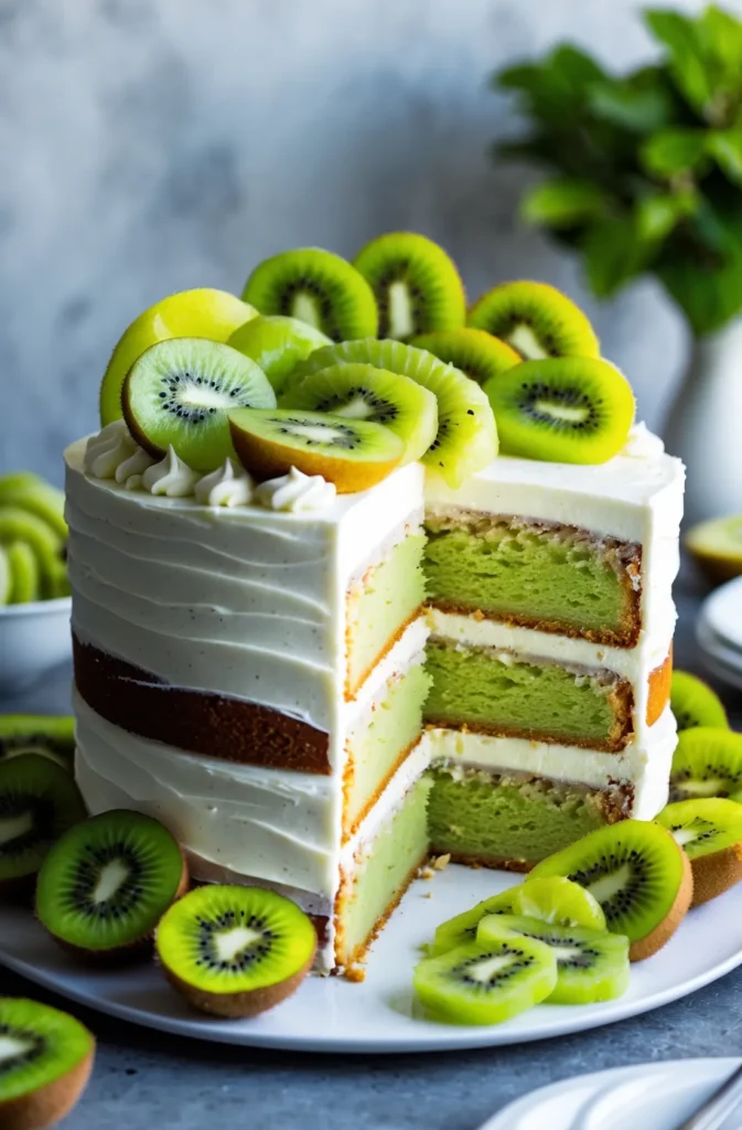 Kiwi Cake Decoration Ideas1