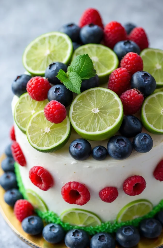 Lime Cake Decoration Ideas1