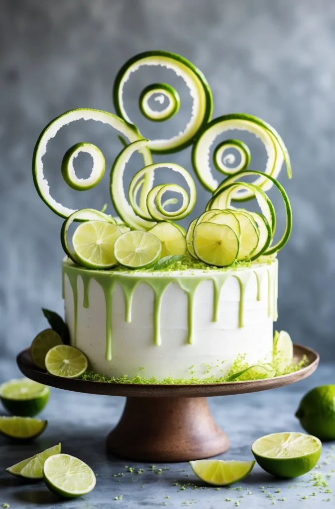 Lime Cake Decoration Ideas1