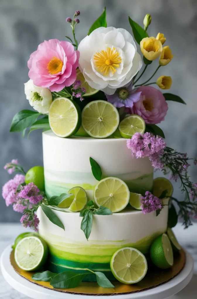 Lime Cake Decoration Ideas1