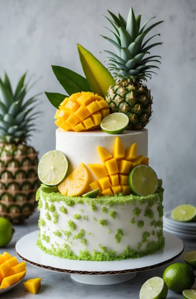 Lime Cake Decoration Ideas1