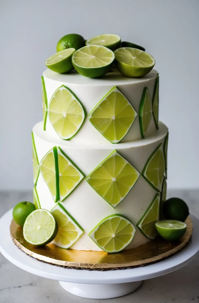 Lime Cake Decoration Ideas1