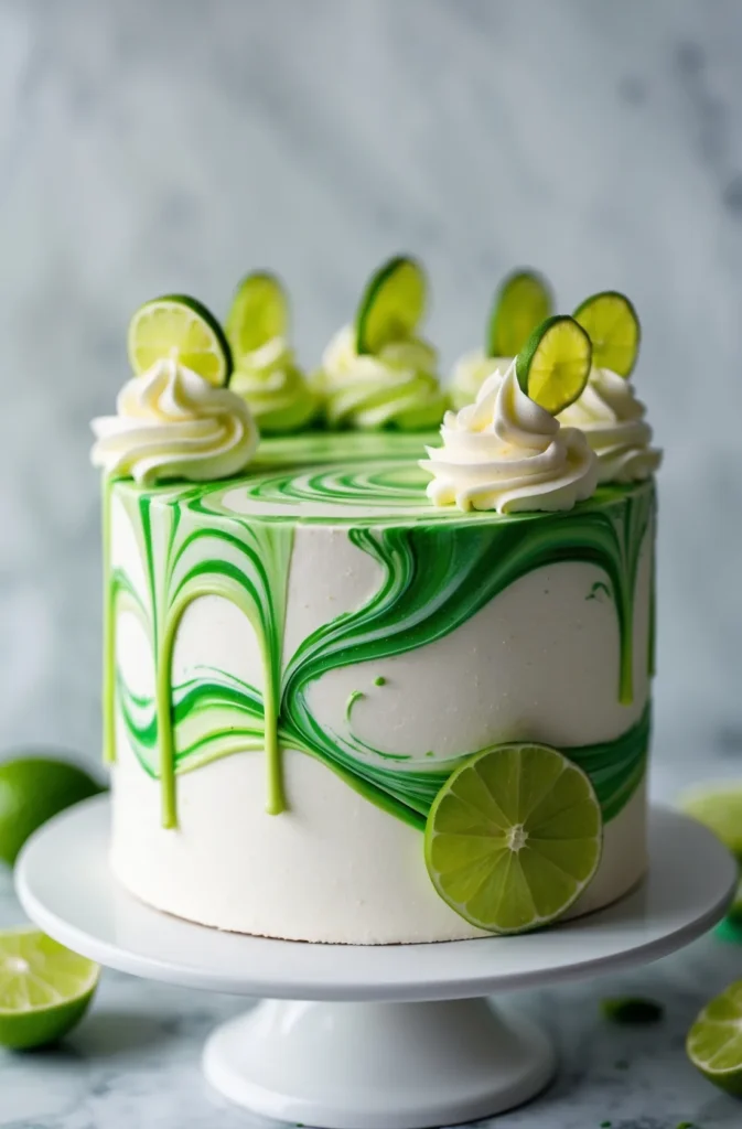 Lime Cake Decoration Ideas1