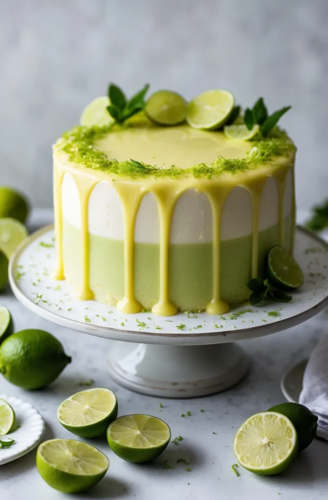 Lime Cake Decoration Ideas1