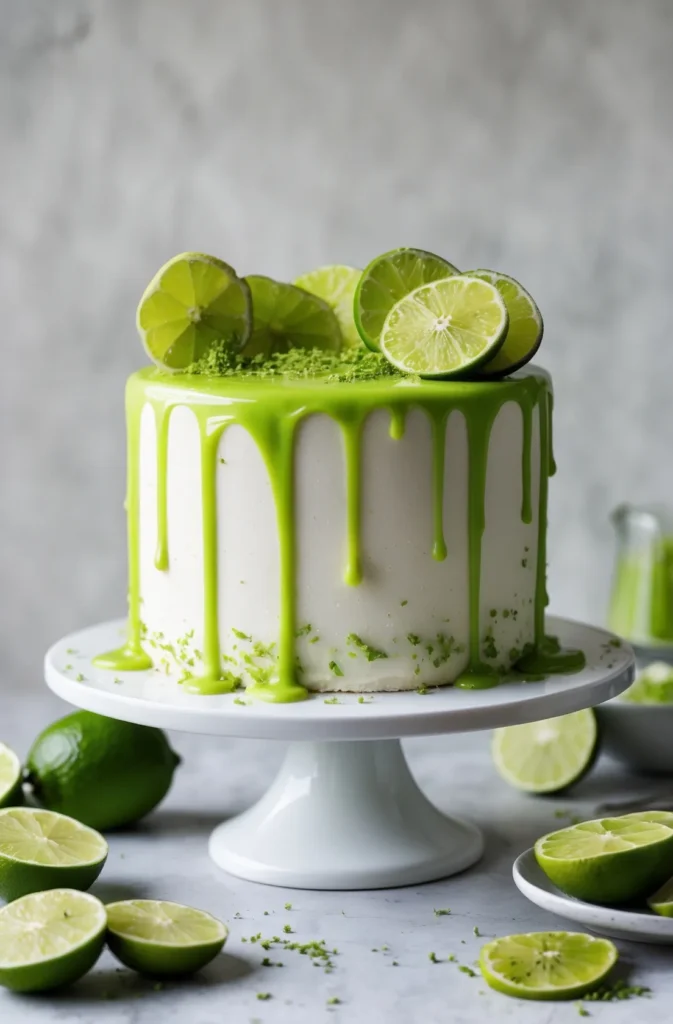 Lime Cake Decoration Ideas1