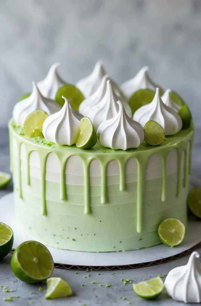 Lime Cake Decoration Ideas1