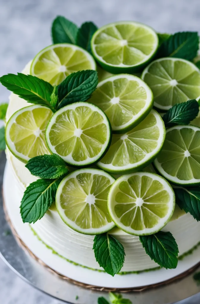 Lime Cake Decoration Ideas1