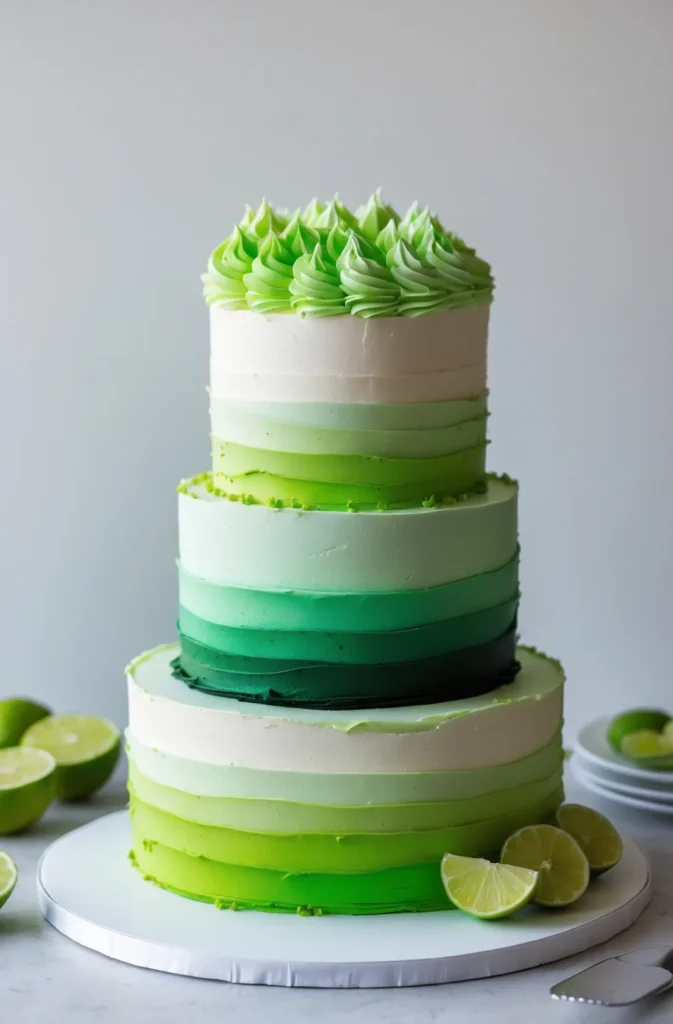Lime Cake Decoration Ideas1
