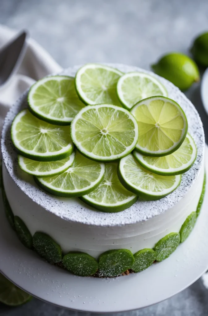 Lime Cake Decoration Ideas1