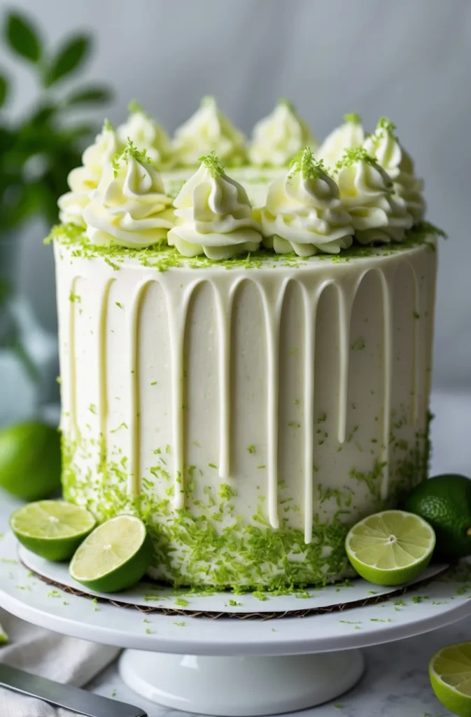 Lime Cake Decoration Ideas1