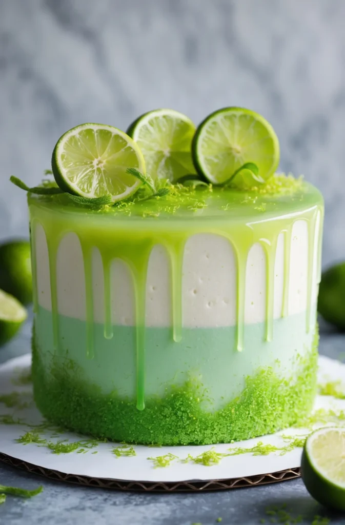 Lime Cake Decoration Ideas1