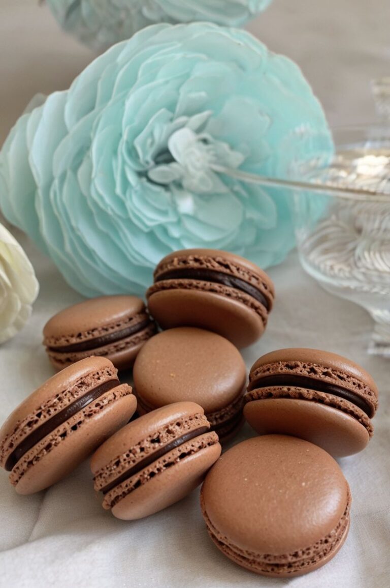 Chocolate Macarons Cakere