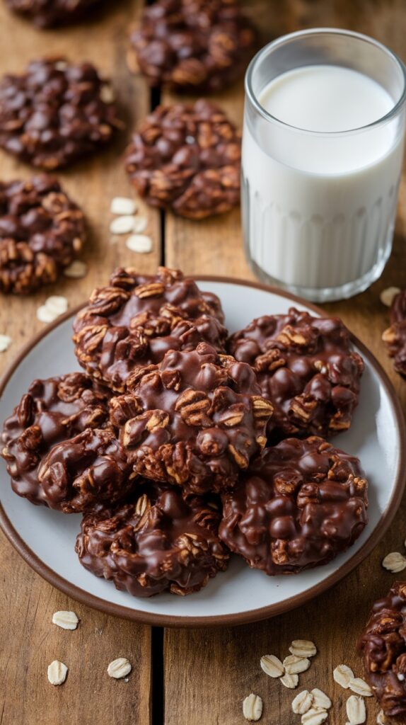 Decadent No-Bake Chocolate Oatmeal Cookies Recipe