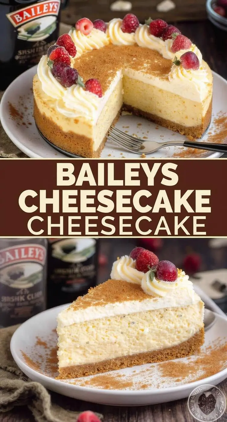 Baileys Irish Cream Cheesecake Recipe