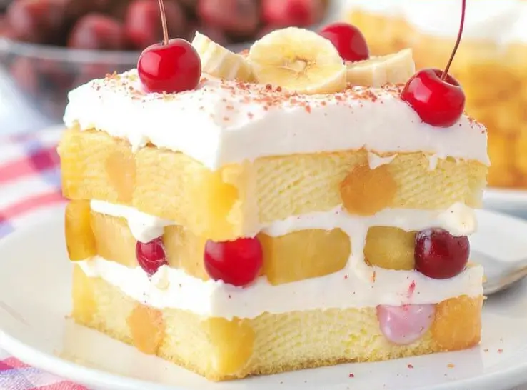 Banana Split Cake Recipe