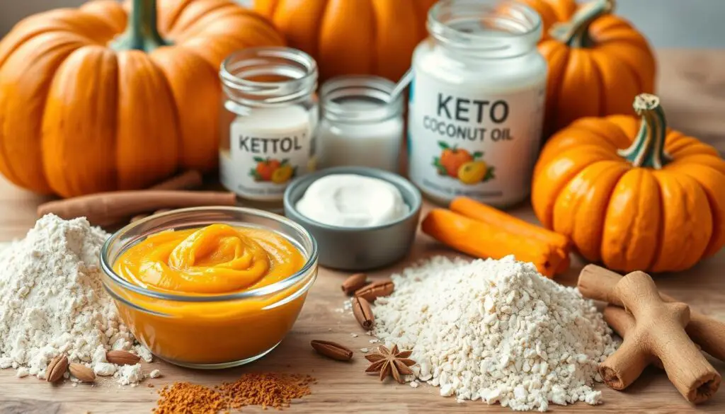 keto pumpkin pie ingredients