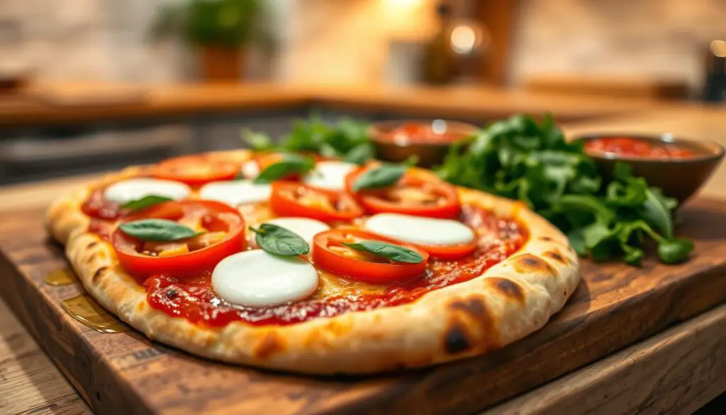 margherita flatbread