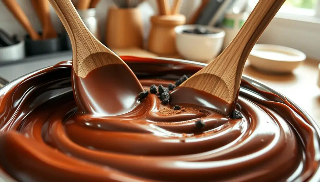 melting chocolate for Oreo Balls