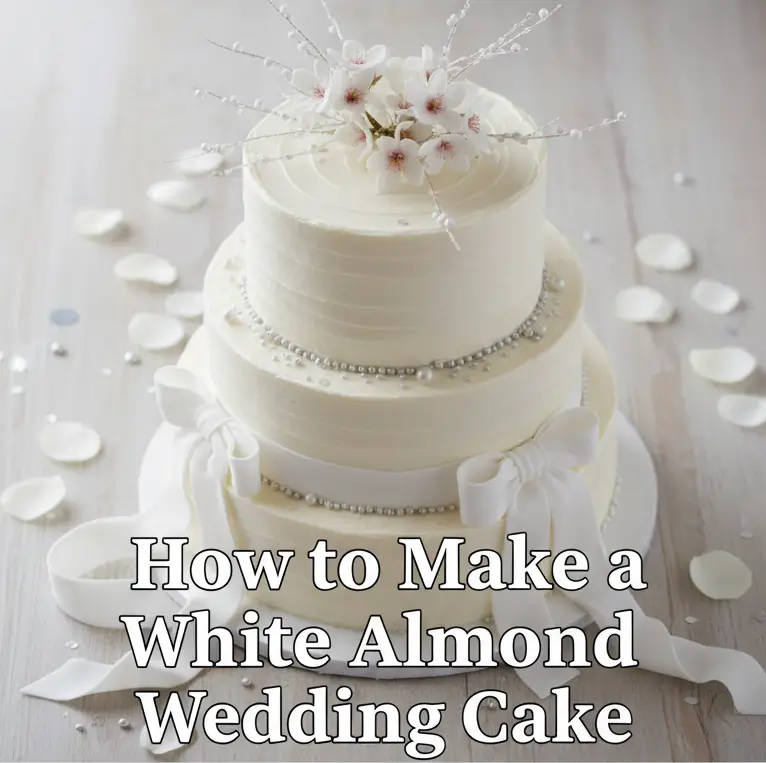 How to Make a White Almond Wedding Cake