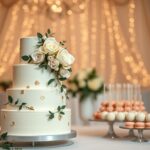 How to make White Almond Wedding Cake