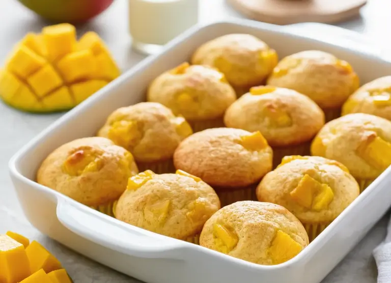 Bake Flavorful Vanilla Mango Muffins: A Step-by-Step Guide