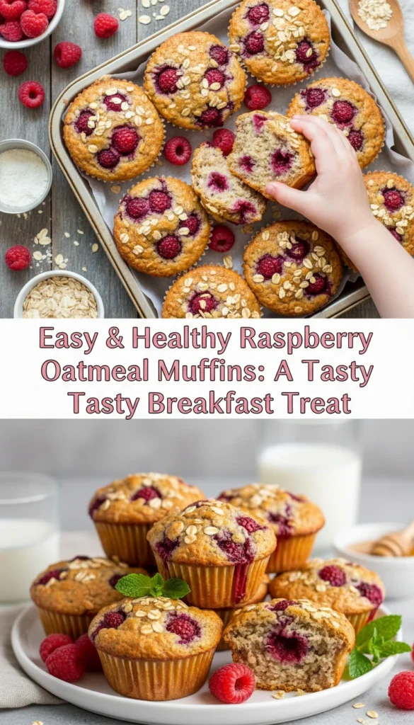 Raspberry Oatmeal Muffins: A Tasty Breakfast Treat