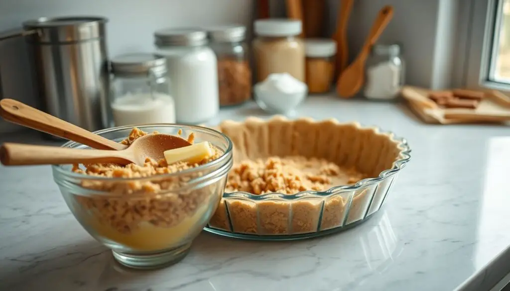 graham cracker crust preparation